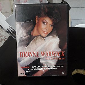 Dvd Dionne Warwick - Dione Warwick em Concerto