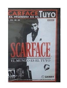 Dvd Game Scarface The World is Ours (Playstation 2)