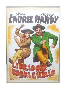 Dvd O Gordo e o Magro - Ladrão que Rouba Ladrão