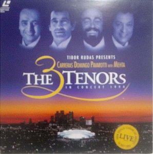 Laserdisc - Carreras, Domigos, Pavarotti - The 3 Tenors