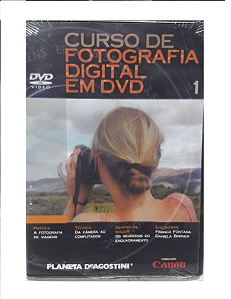 Dvd Curso de Fotografia Digital em DVD 1
