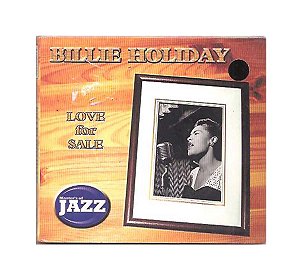 Cd Billie Holiday - Love For Sale (série Master's Of Jazz)
