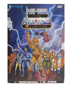 DVD He-man e os Mestres do Universo 1ª Temporada Box 6 Dvd's
