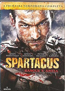 Dvd Spartacus Sangue e Areia 1ª Temporada Completa -  Andy Whitefield