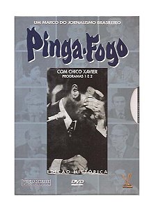 DVD Duplo - Pinga-fogo  - Chico Xavier - Programas 1-2