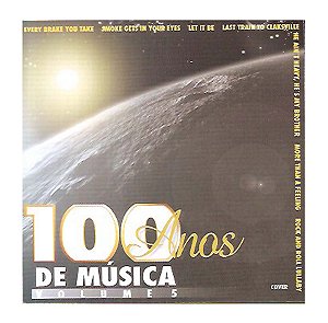 Cd  Vários - 100 Anos De Música Volume 5 (cover)