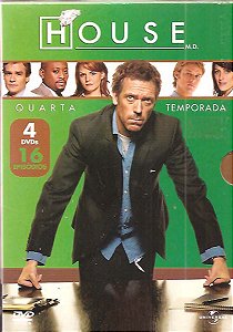 Dvd(4) House M. D. 4ª Temporada Completa