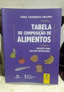 Tabela de Composição de Alimentos - Sonia T. Philippi