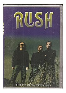 Rush - Dvd Live In San Francisco 1998 - Lacrado! Estandar