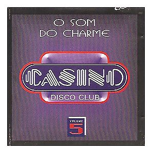 Cd - O Som Do Charme - Casino Disco Club Vol. 5 Estandar