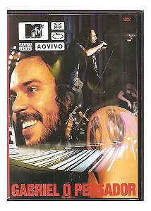 Mtv Ao Vivo Gabriel O Pensador Dvd Original (excelente Esta) Estandar