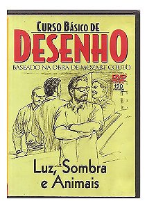 Dvd Curso Básico De Desenho: Baseado Na Obra De Mozart Cout