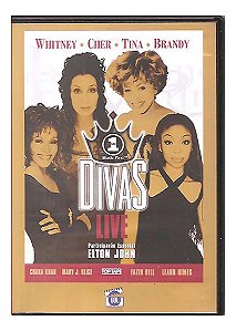 Dvd Divas - Vh-1 Live Participação Especial Elton John Estandar