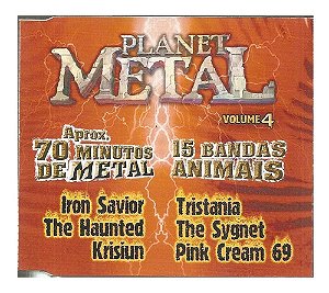 Cd Iron Savior, Krisiun, The Haunted - Planet Metal Volume 4