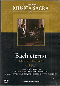 Dvd José Carreras - O Melhor da Música Clássica Bach Eterno