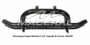 Para-choque Tubular Dianteiro 2 1/2" Impulsão