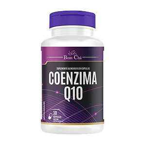 Coenzima Q10 30 Cápsulas de 500mg Bom Chá