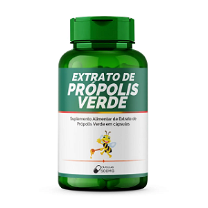 Extrato de Própolis Verde (60/120 Cápsulas de 500mg) - Bio Vittas