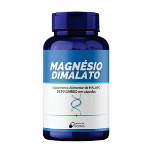 Magnésio Dimalato (60/120 Cápsulas de 500mg) - Bio Vittas