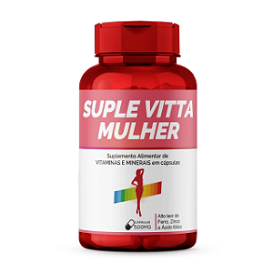 Suple Vitta Mulher (60/120 Cápsulas de 500mg) - Bio Vittas
