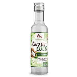 Óleo de coco Extra Virgem 250ml - Vila Alimentos