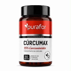 Cúrcuma 95% Curcuminoides PuraFor – 60 Cápsulas