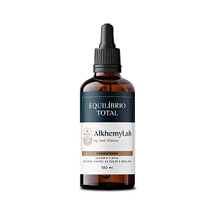 Floral Composto - Equilíbrio Total Gotas 100ml - Joel Aleixo Alkhemylab