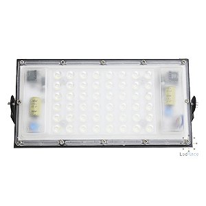 Refletor Led 50w  Modular Bivolt  Prova D'agua