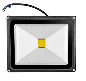 Refletor Led 30W Holofote Microchip COB