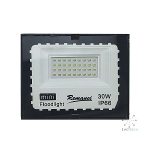 Refletor Holofote Led 30w branco Mini Prova D'água Bivolt