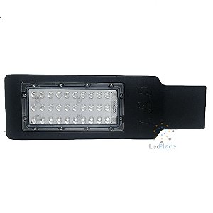 Luminária Led Pétala Publica 50W Branco frio SMD Rua e Poste