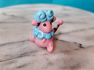 Miniatura de vinil estática de pokémon Flaafy marca Tomy 4 cm