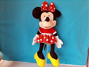 Pelúcia Minnie mouse Disney da Long Jump 53 cm