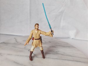 Figura de ação articulada do. Obi Wan Kenobi star wars  9 cm