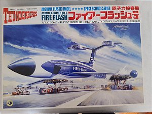 Plastimodelismo Aoshima número n8, Thunderbird Fire flash Fire Flash,escala 1,:350, de 2012