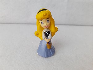 Mini.boneca Disney da princesa Aurora,  a Bela Adormecida menina, 5 cm