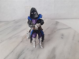 Miniatura de vinil estatica sem marca de corvo do Fortnite - 8 cm de altura