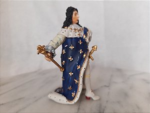 Miniatura de vinil PAPO do Rei Luis XV - 10.cm