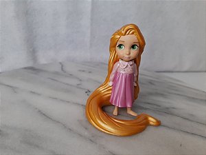 Miniatura Disney animators  de jovem Rapunzel do Enrolados, 8 cm