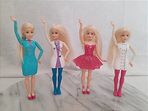 Miniatura Barbie profissões coleção Burger King 13 cm