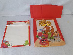 Papel de carta vintage Muppet Show do Jim Henson, marca Hallmark