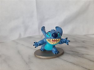 Miniatura de vinil Disney com base de Stitch do Lilo e Stitch - 5 cm de altura
