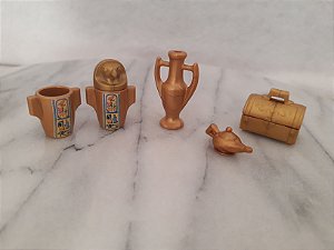Playmobil Egito, lote de 5 artefatos egipcios