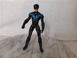 Boneco articulado Nightwing/ asa noturna DC comics  Mattel 15 cm, usado