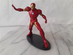 Miniatura de vinil com base de homem de ferro , Marvel, Disney store, 8 cm usado