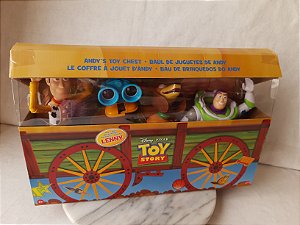 Baú do Andy Toy Story Disney, Mattel, novo, lacrado