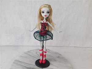 Boneca monster high Lagoona dance class, incompleta