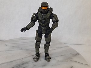 Figura de ação articulada em 18 pontos, Halo 5 Commander Chief,  14 cm, provavel Mcfarlane toys, usado, sem acessorios