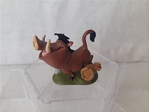 Miniatura Disney Pumba do guarda do Rei / O rei Leão