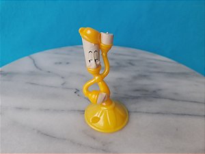 Brinquedo McDonald's comemorativo 50 anos Disney Lumiere do A Bela e a fera